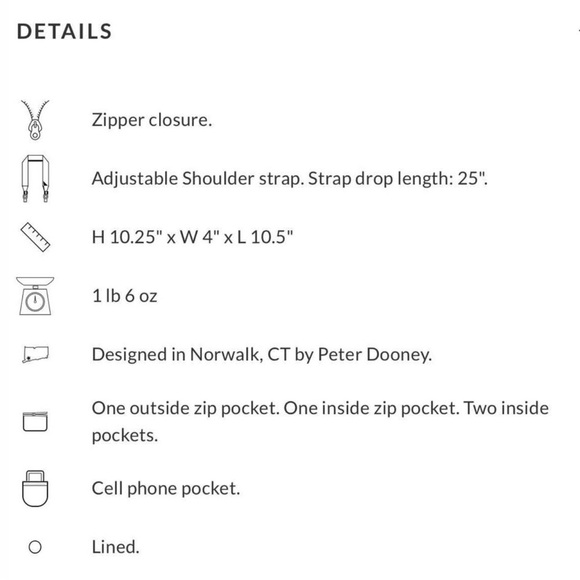 Dooney & Bourke Pebble Grain Crossbody - Black - Picture 2 of 2